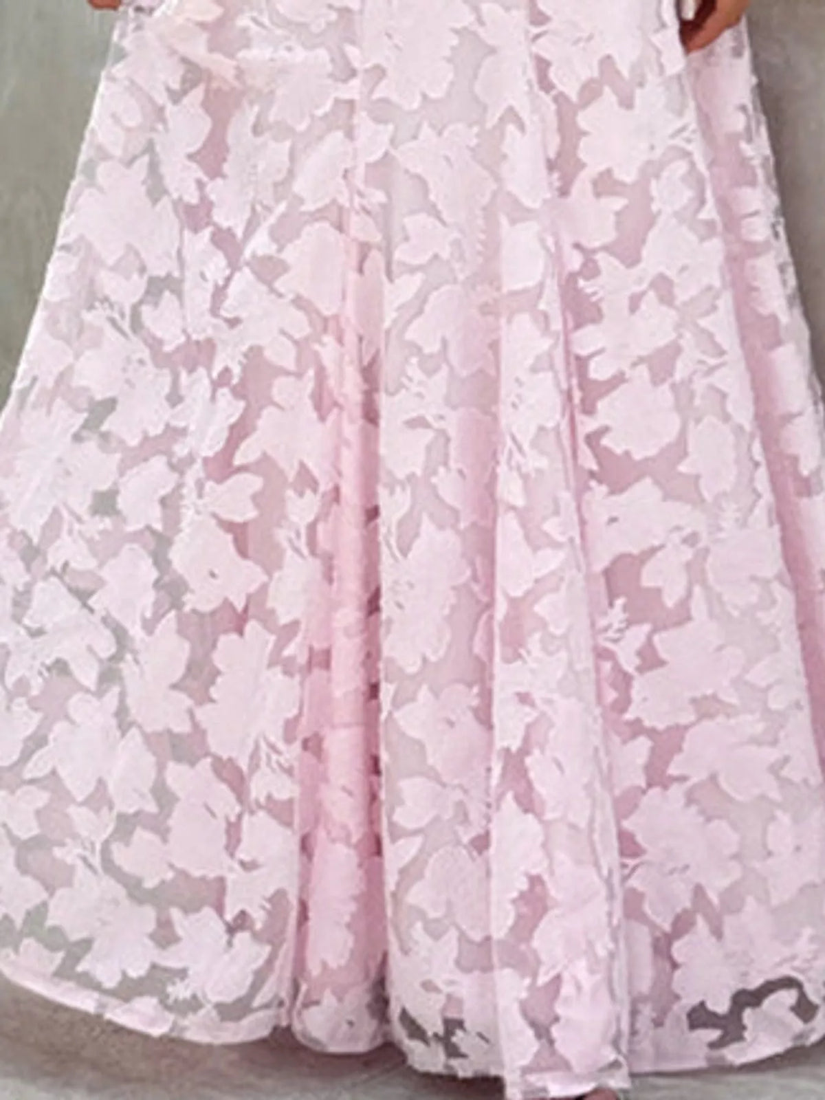 Backless Lace Maxi Dress