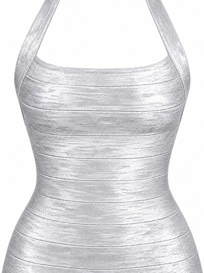 Halter Neck Bodycon Dress