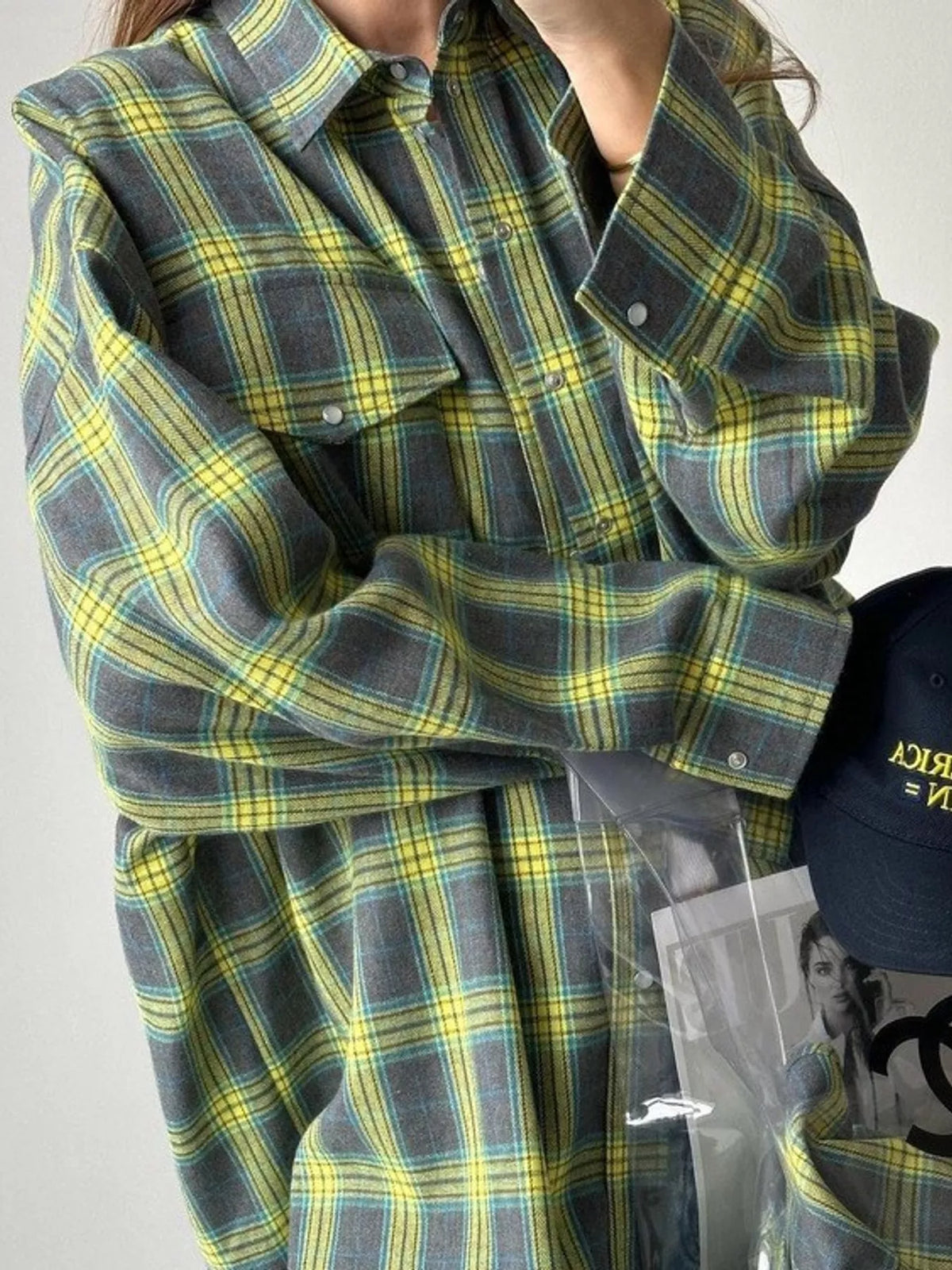 Plaid Button Up Shirt