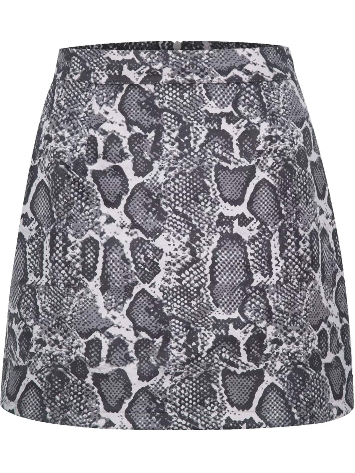 High-Waisted Slit Skirt