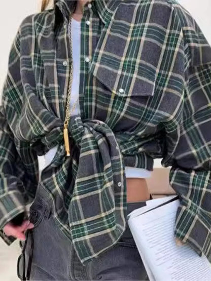 Plaid Button Up Shirt