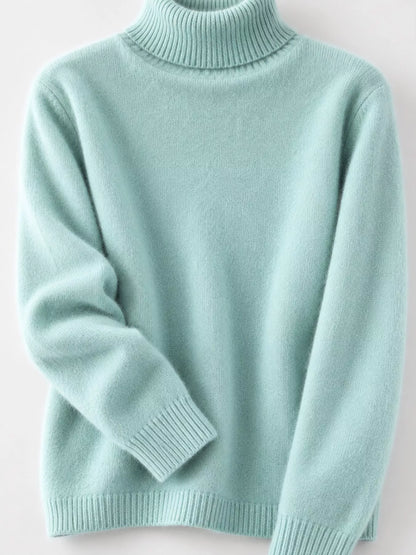 Full Size Turtleneck Long Sleeve Sweater Plus Size