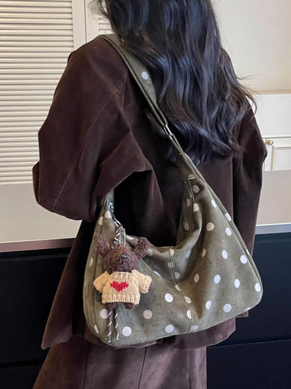 Polka Dot Shoulder Bag