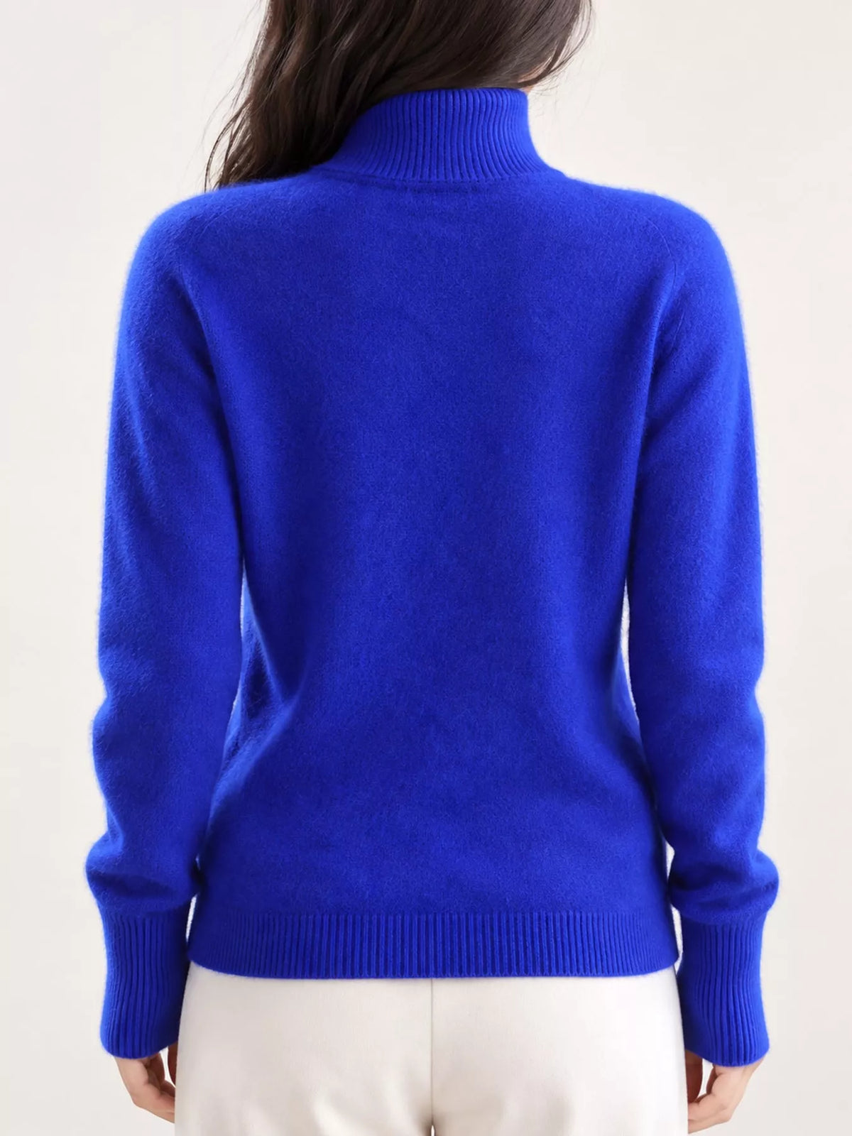Full Size Turtleneck Long Sleeve Sweater Plus Size