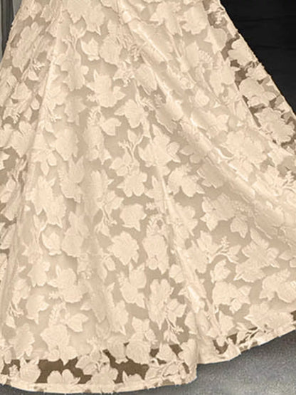 Backless Lace Maxi Dress