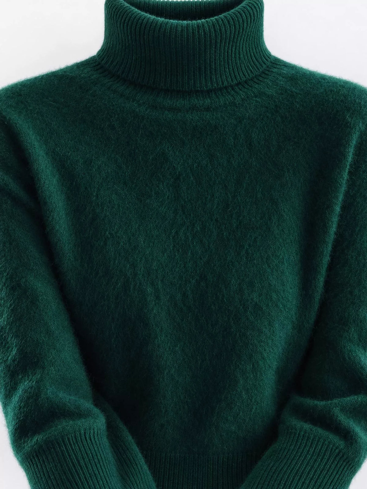 Full Size Turtleneck Long Sleeve Sweater Plus Size