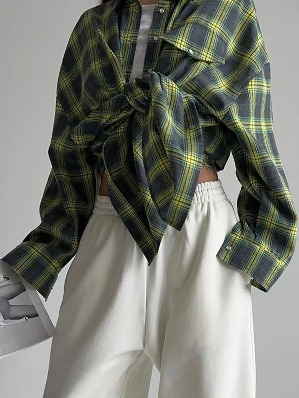 Plaid Button Up Shirt