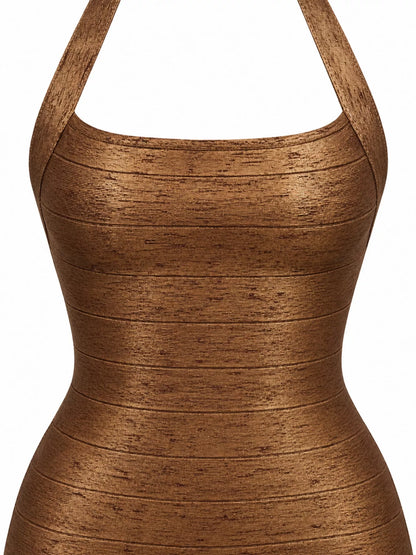 Halter Neck Bodycon Dress