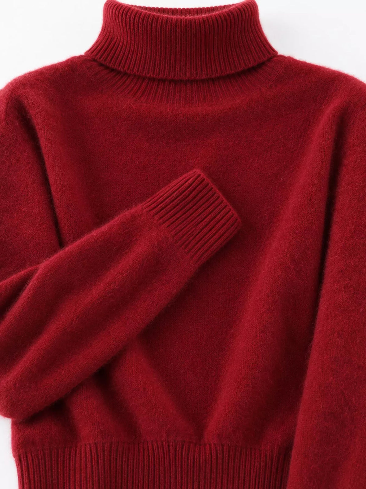 Full Size Turtleneck Long Sleeve Sweater Plus Size