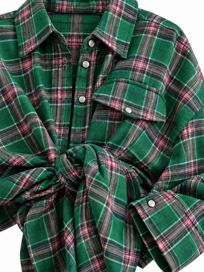 Plaid Button Up Shirt