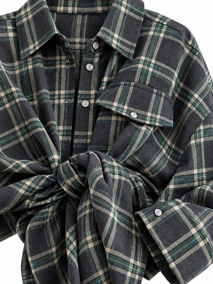 Plaid Button Up Shirt