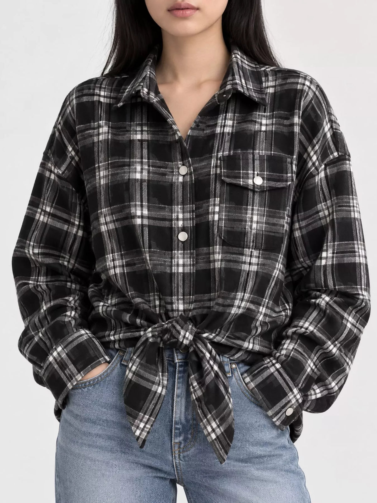 Plaid Button Up Shirt