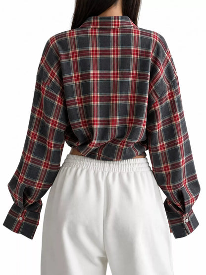 Plaid Button Up Shirt
