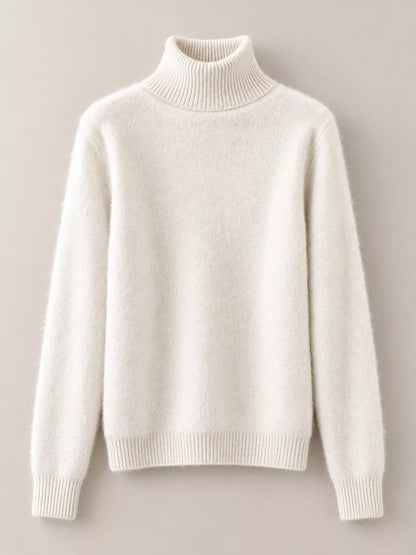 Full Size Turtleneck Long Sleeve Sweater Plus Size