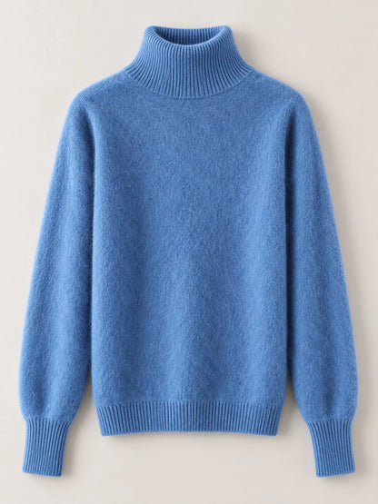 Full Size Turtleneck Long Sleeve Sweater Plus Size