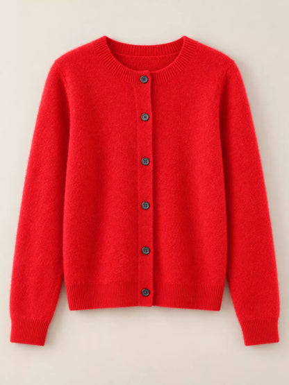 Button-Down Long Sleeve Cardigan