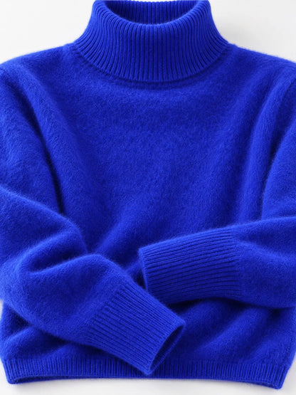 Full Size Turtleneck Long Sleeve Sweater Plus Size
