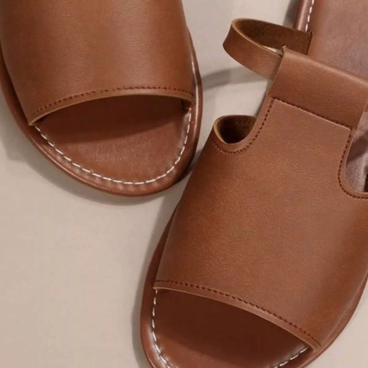 Open Toe Flats Sandals