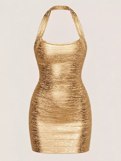 Halter Neck Bodycon Dress