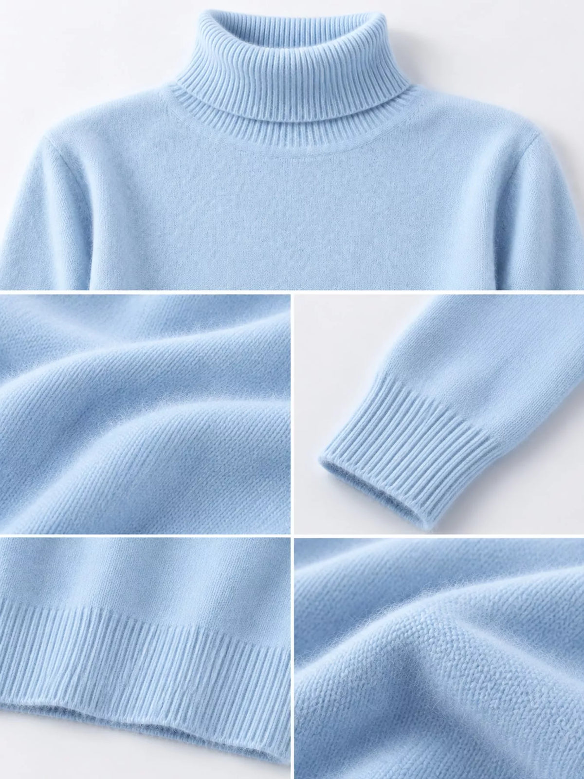 Full Size Turtleneck Long Sleeve Sweater Plus Size