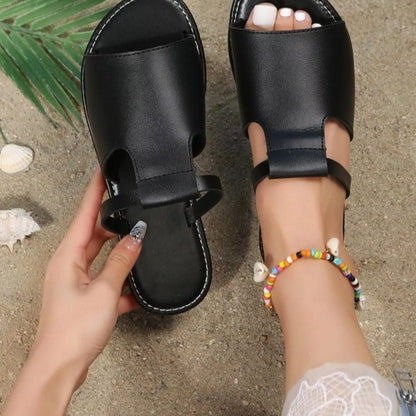 Open Toe Flats Sandals
