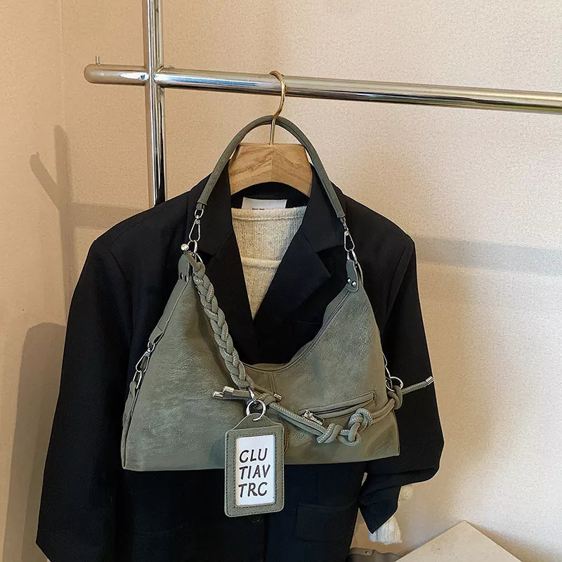 Knot-Detail Shoulder Bag