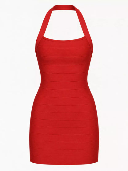 Halter Neck Bodycon Dress