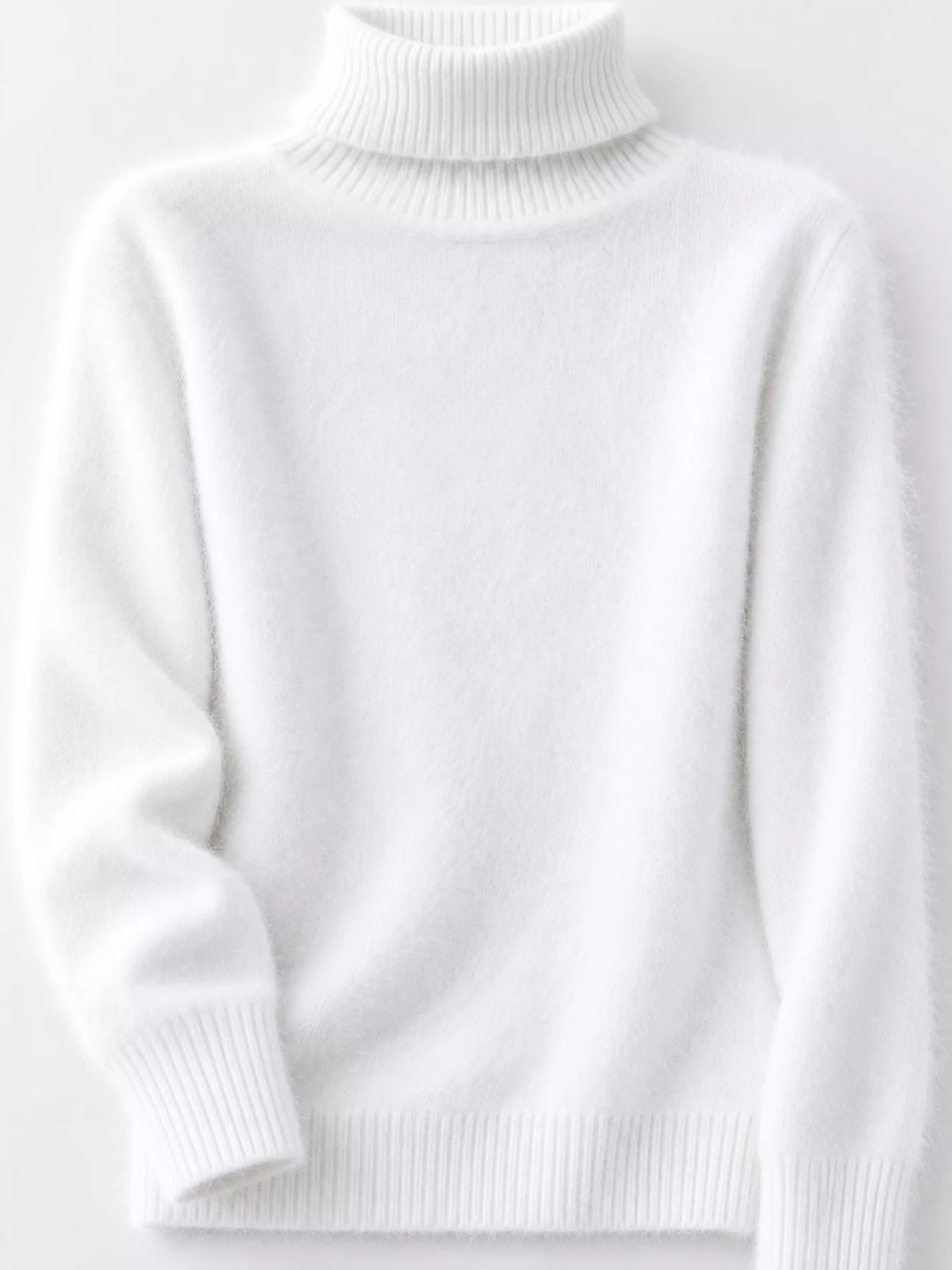 Full Size Turtleneck Long Sleeve Sweater Plus Size