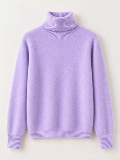 Full Size Turtleneck Long Sleeve Sweater Plus Size
