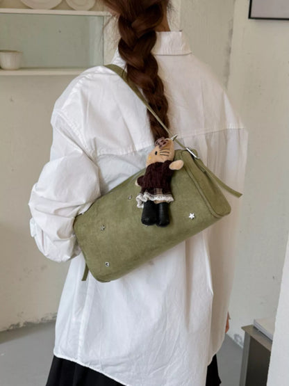 Studded Embellished Shoulder Bag