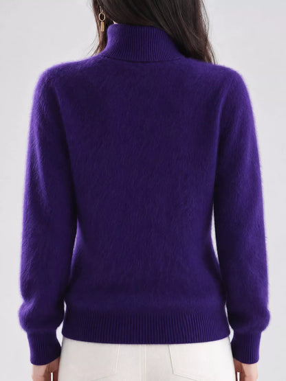 Full Size Turtleneck Long Sleeve Sweater Plus Size