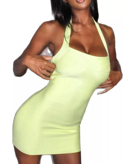 Halter Neck Bodycon Dress