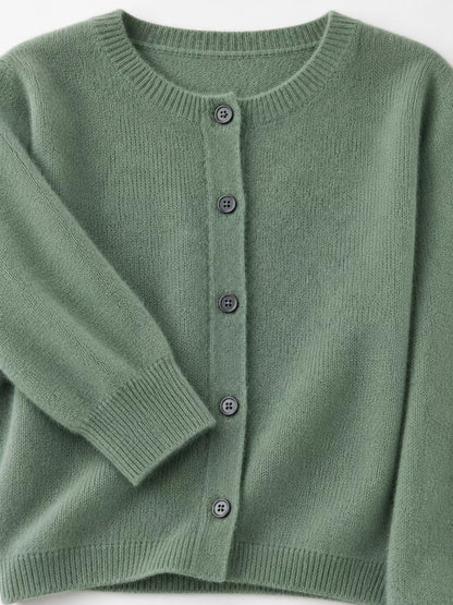 Button-Down Long Sleeve Cardigan