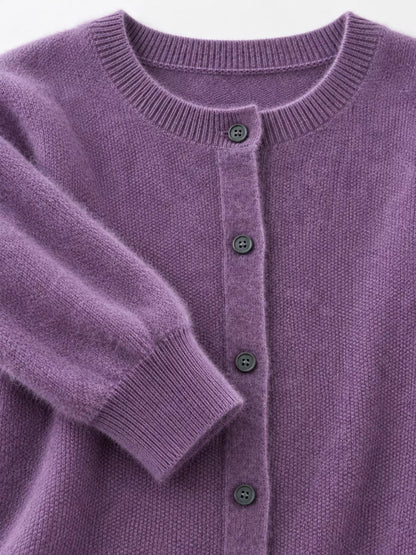 Button-Down Long Sleeve Cardigan