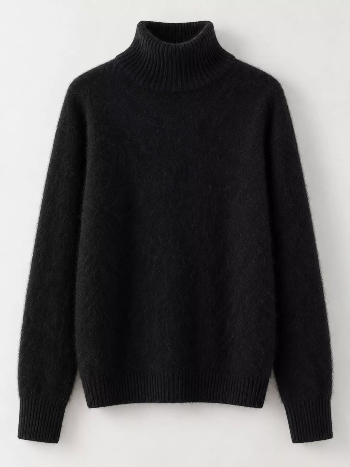 Full Size Turtleneck Long Sleeve Sweater Plus Size