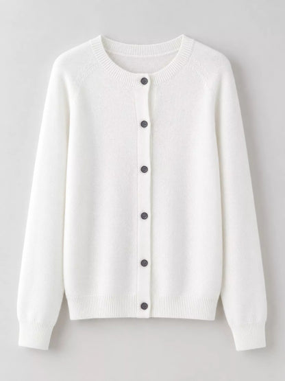 Button-Down Long Sleeve Cardigan