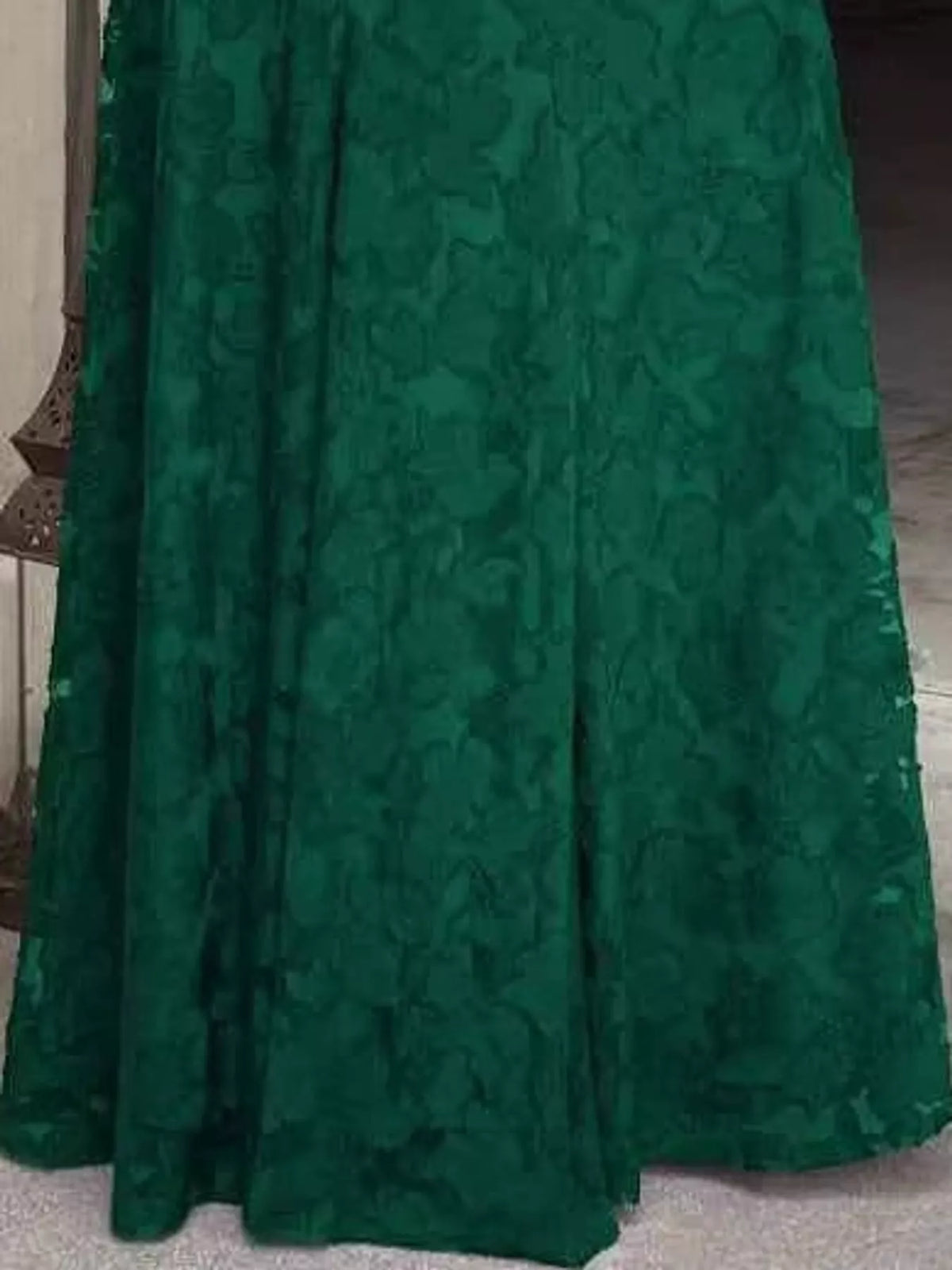 Backless Lace Maxi Dress