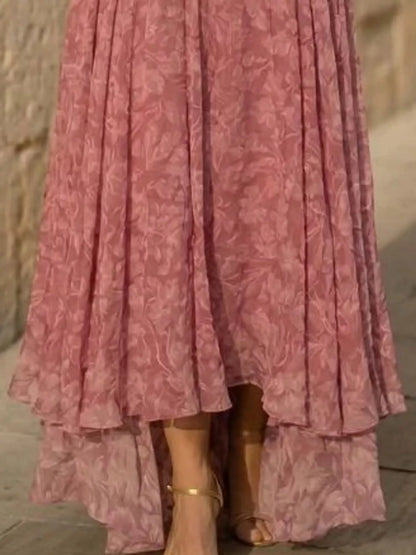 Full Size Off-Shoulder Ruched Maxi Dress Plus Size