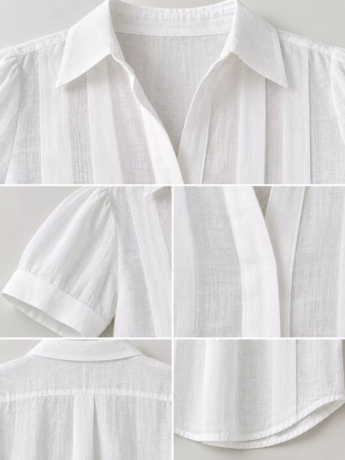 Full Size Button Up Short Sleeve Shirt Plus Size