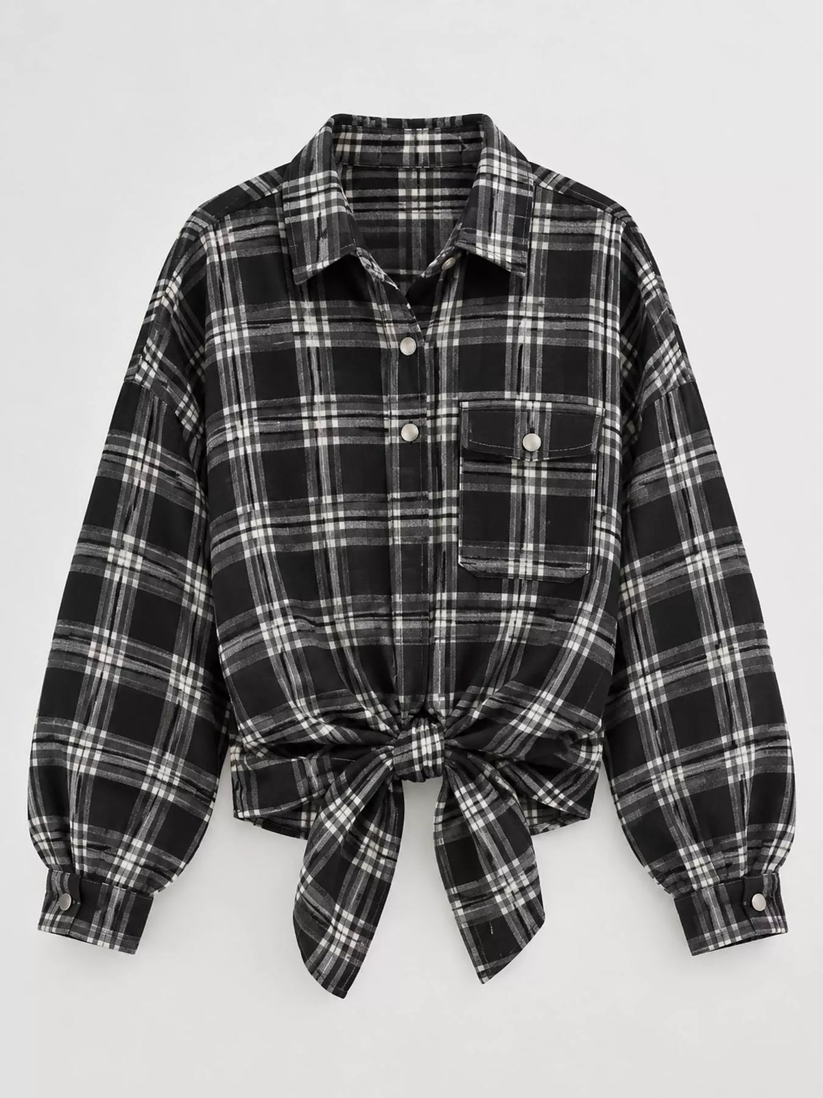 Plaid Button Up Shirt