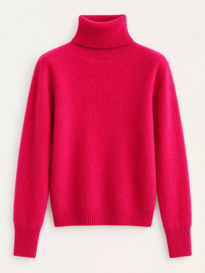 Full Size Turtleneck Long Sleeve Sweater Plus Size