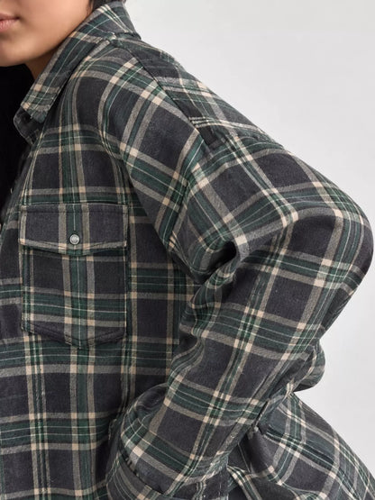 Plaid Button Up Shirt
