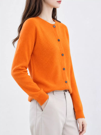 Button-Down Long Sleeve Cardigan