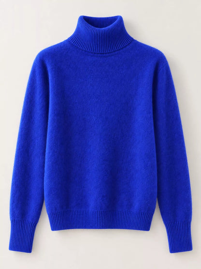 Full Size Turtleneck Long Sleeve Sweater Plus Size
