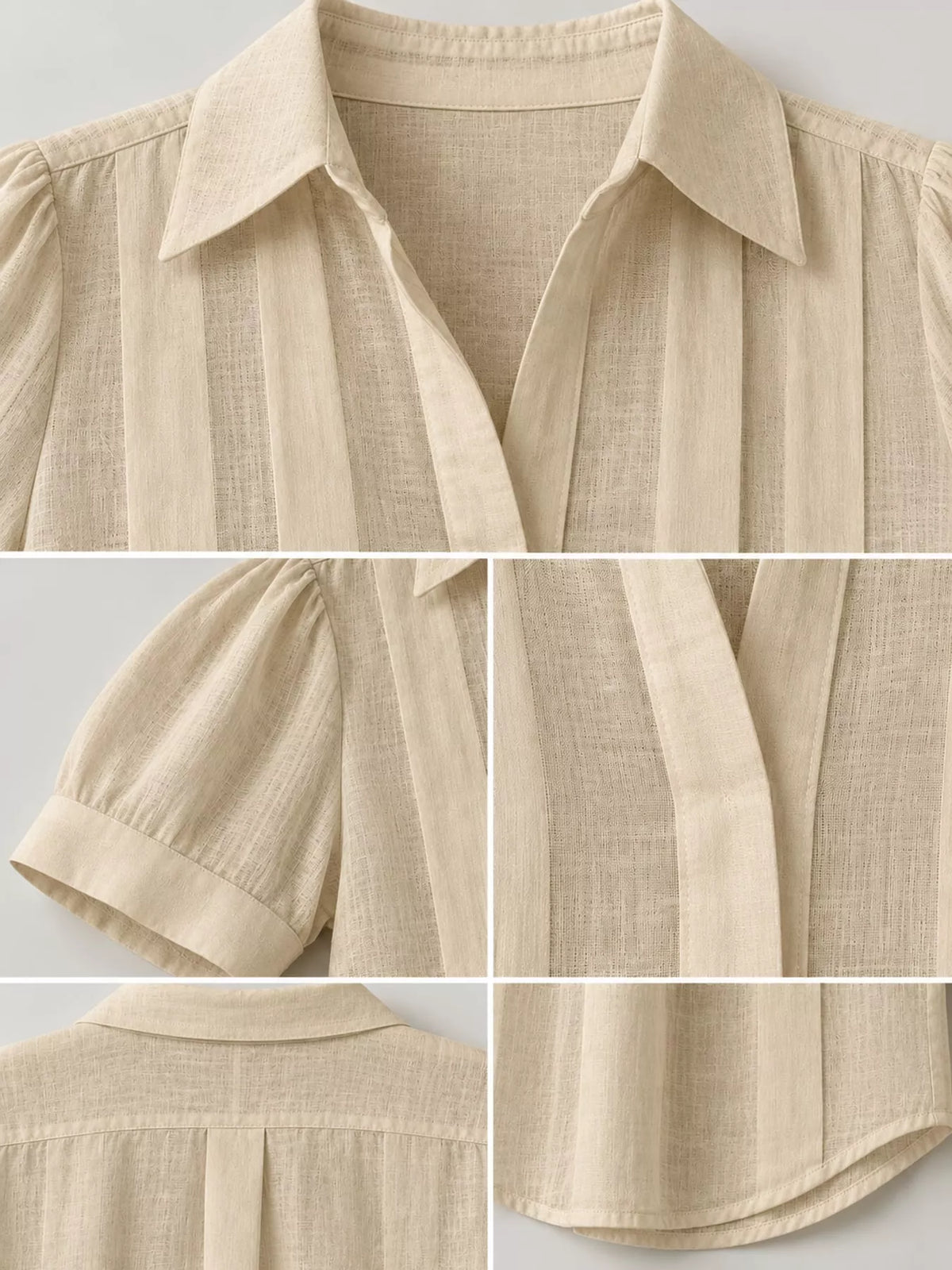Full Size Button Up Short Sleeve Shirt Plus Size