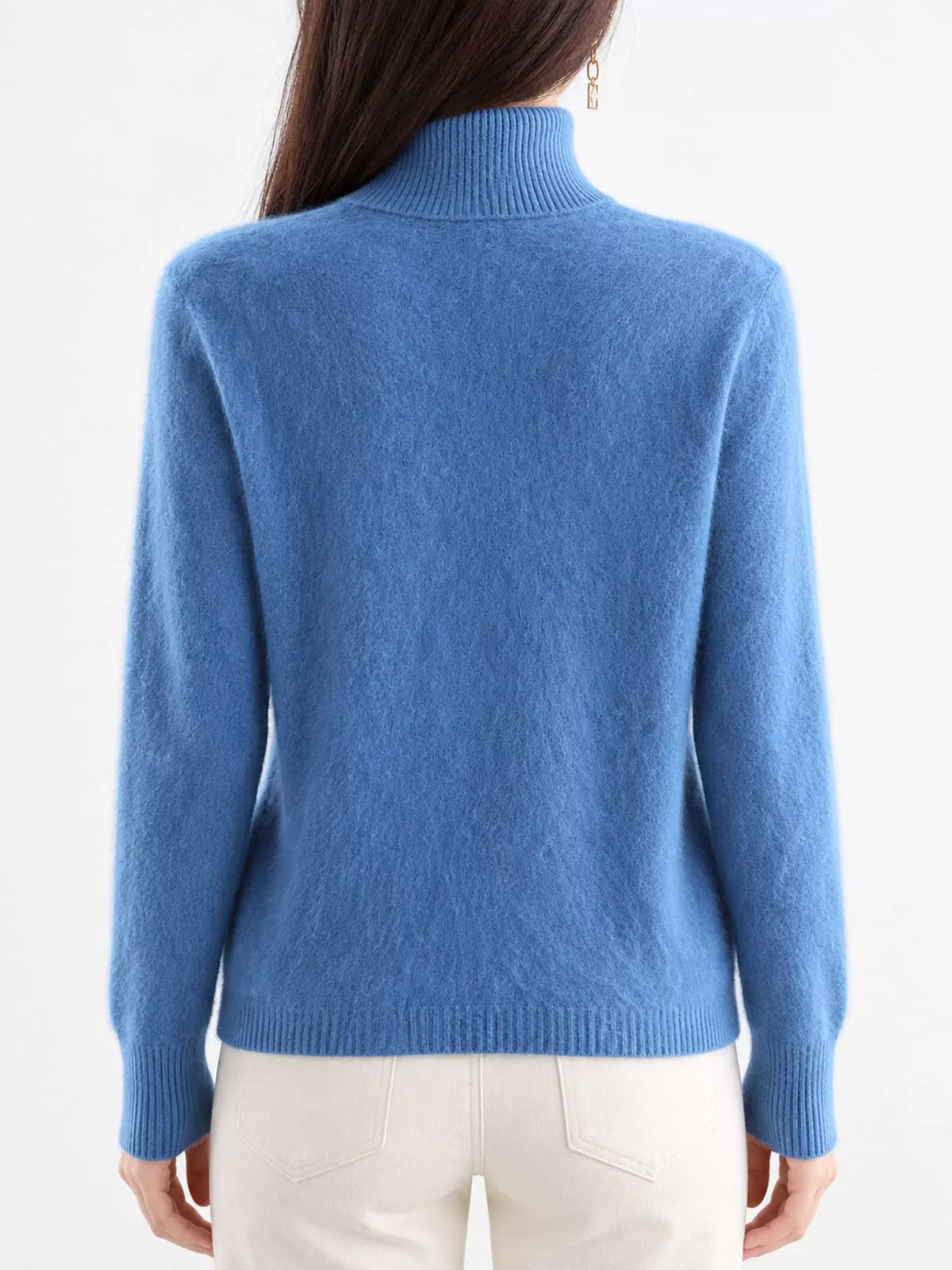 Full Size Turtleneck Long Sleeve Sweater Plus Size