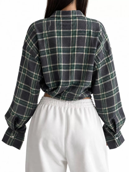 Plaid Button Up Shirt
