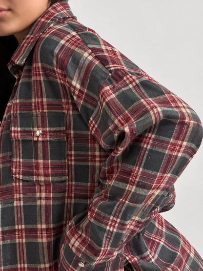 Plaid Button Up Shirt