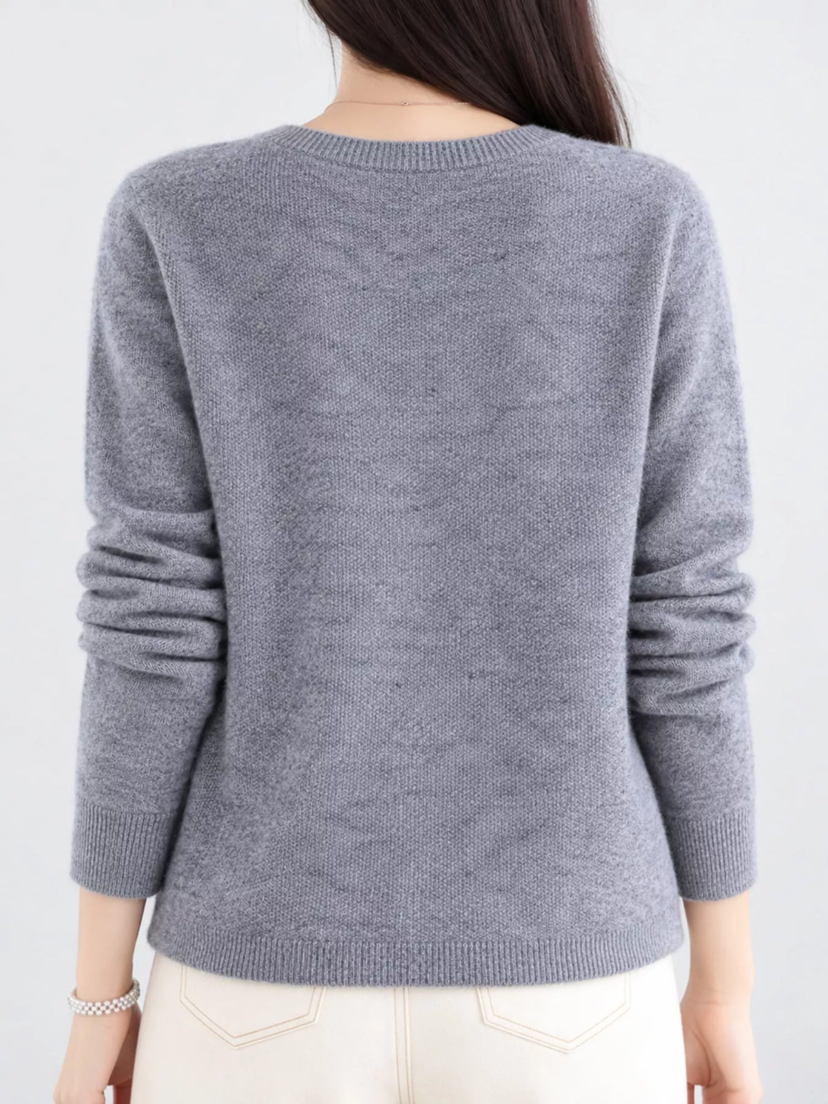 Button-Down Long Sleeve Cardigan