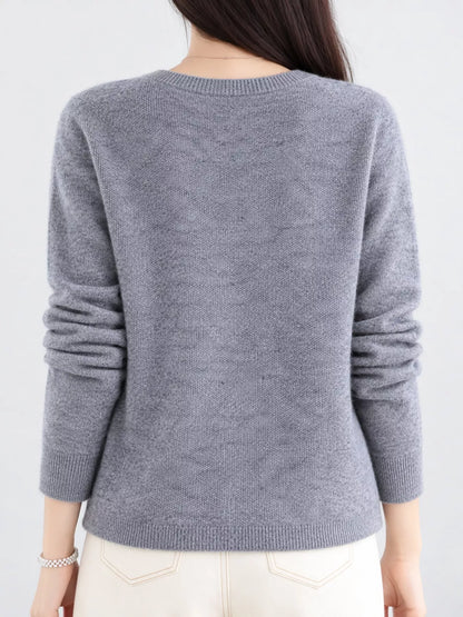 Button-Down Long Sleeve Cardigan